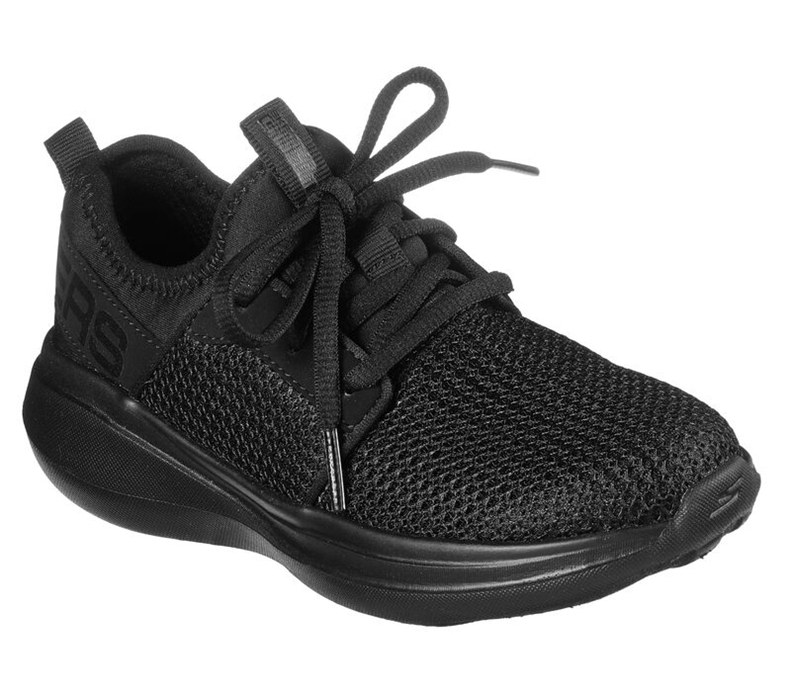 Skechers Pojkar Svarta Sneakers - Gorun Fast - Welzo - Sverige (LSCWK-4763)